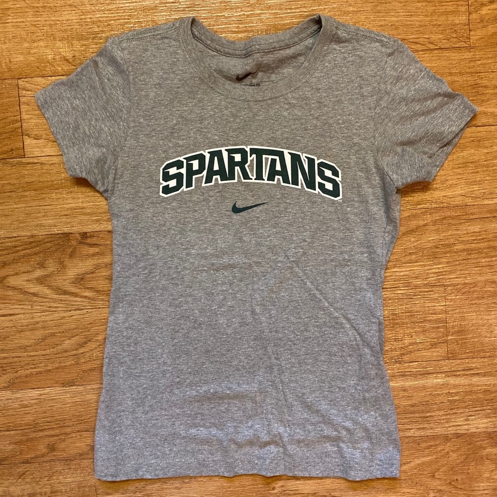MSU Nike slim fit T-shirt